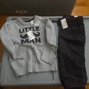 Children’s Place Little Man Set For Boys Size 12-18M